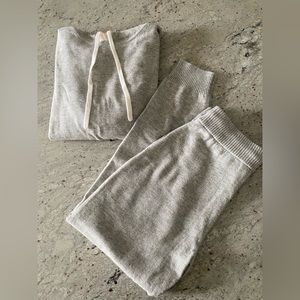 Summersalt cashmere blend jogger and hoodie set